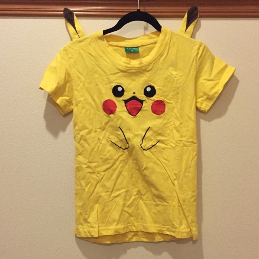 Yellow Pikachu Shirt